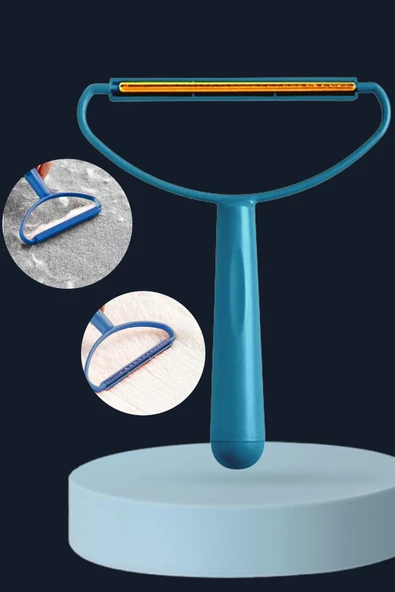 Çift Taraflı Elbise Tiftik Ve Tüy Toparlayıcı Kazak Hırka Halı Plastik Kumaş Tüy Alma Yeşil - 3