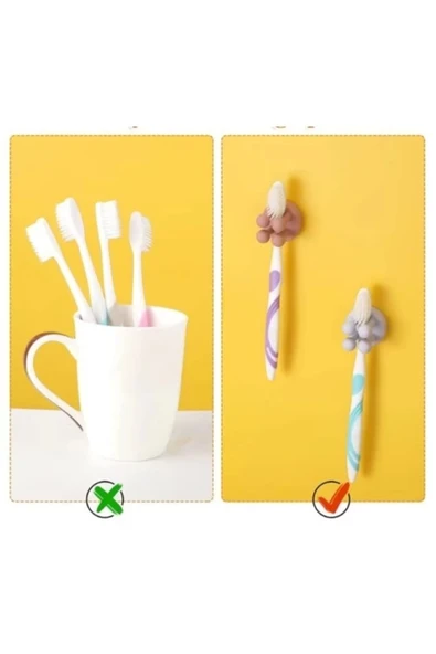 Çok Amaçlı Duvara Yapıştırılabilir Pratik Tutucu - Resim 2