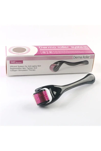 Dermaroller Titanyum Uçlu 540 İğneli Derma Roller 0.5 mm M 0009 - Resim 2