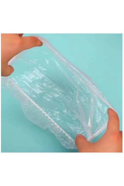 Lastikli Tencere Ve Tabak Bonesi 100 Adet (20cm) - Resim 5