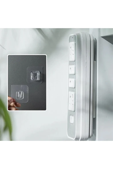 Geçmeli Klips Eşya Sabitleme Askısı 5 SET 0504 - Resim 2