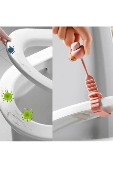 Mantar Tasarımlı Klozet Kaldırma Aparatı Tutamacı - Resim 3