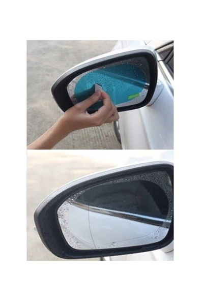 Oto Dış Ayna Yağmur Kaydırıcı Film - Resim 2