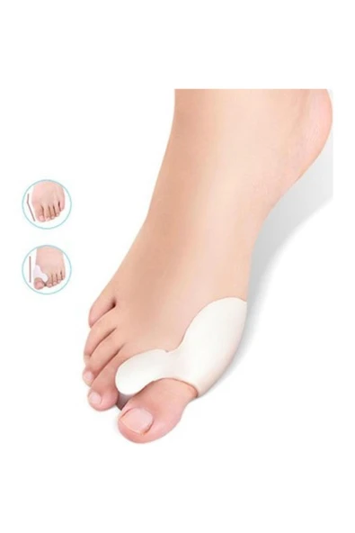 Povos Silikon Makaralı Ayak Baş Parmak Kemik Bunyon Koruyucu silikon bunyon ürün görseli 1