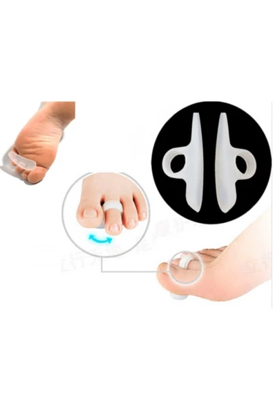 Parmak Yastığı Bunion Silikon Çekiç Parmak Yastığı 2 Adet - Resim 3