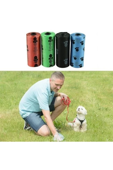 Kedi Köpek Kaka Poşeti 4 Adet ürün görseli 1