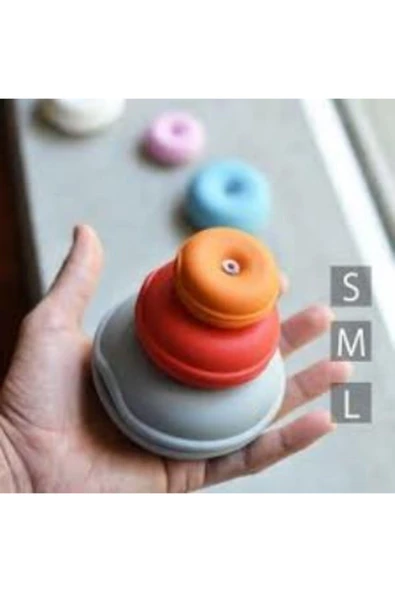 3 lü Kablo Toparlayıcı Spiral Kablo Dağınıklığına Son Cable Turtle - Resim 3