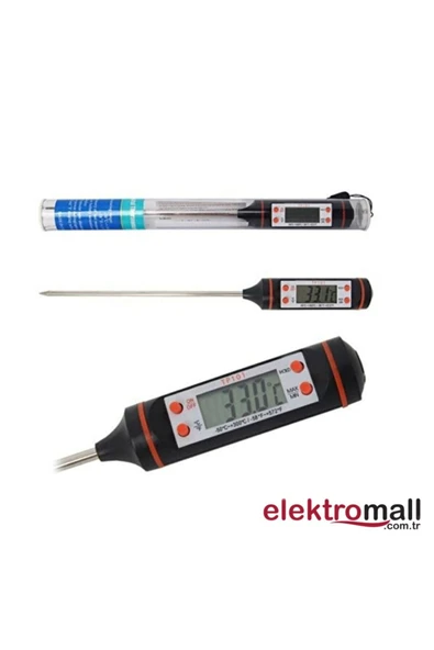 Dijital Mutfak - Siyah Gıda Termometresi Sıcaklık Ölçer Tp101 ürün görseli