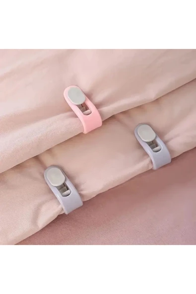 Mandal Şeklinde Yatak Yorgan Sabitleme Klipsi 10 Adet ürün görseli 1