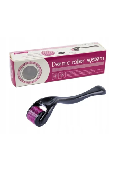 Dermaroller 1.00mm 540 İğneli Saç Cilt Bakımı Skin Derma Roller - Resim 2