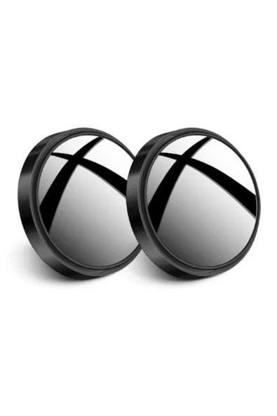 KÖR NOKTAA AYNASI TAKIM AYARLANABİLİR YUVARLAK 50MM SİYAH İKİLİ SET (8b) - Resim 2