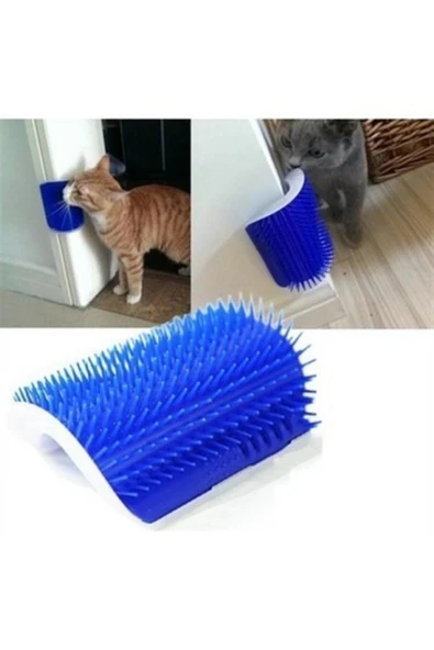 Kedi Kaşınma Aparatı Mavi ürün görseli