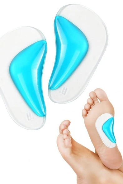 Silikon Ayak Tabanlık Içe Basma Önleyici Düz Tabanlar Için Profesyonel Tabanlık ürün görseli 1