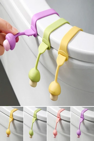 Mantar Tasarımlı Klozet Kaldırma Aparatı Klozet Kapağı Tutucu ürün görseli 1