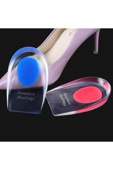 Darbe Emici Silikon Jel Tabanlık Silikon Topuk Koruyucu Yastık - Resim 3