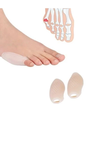 Serçe Parmak Gömleği Silikon Serçe Parmak Koruyucu - Resim 2