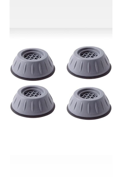 Gürültü Engelleyici Kaymaz Titreşim Önleyici Ayak Pedleri Çamaşır Makinesi Stoper 4 Lü Set