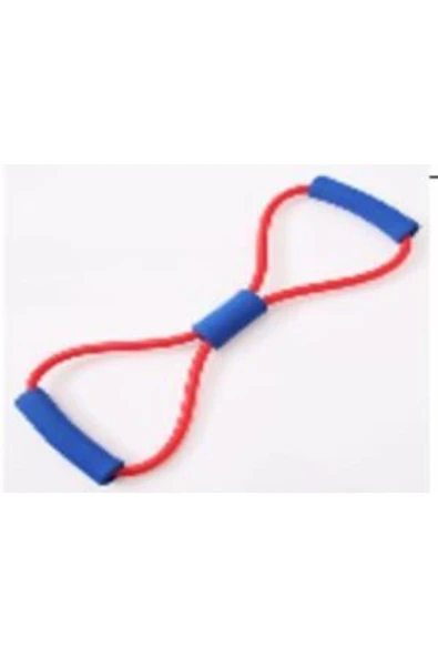Pilates Direnç Lastiği Jimnastik Spor Lastik Egzersiz Evde Spor - Resim 2