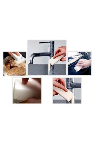 Sihirli Sünger Pratik Temizlik Magic Sponge 2 Adet - Resim 2