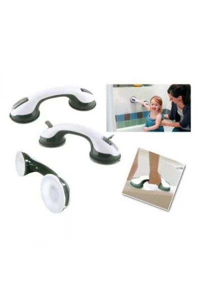 Helping Handle Banyo Tutacağı Kilit Vantuzlu - Resim 3