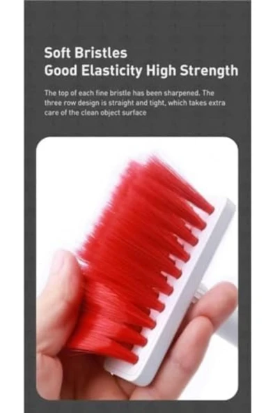 Diyar-ıFırsatShop Home Yumuşak Klavye Fırçası, Kulaklık Temizleyici 5'i 1 arada Çok İşlevl - Resim 3