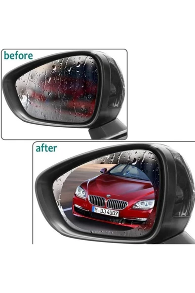 Dış Yan Ayna Yağmur Kaydırıcı Ve Buğu Önleyici Film ürün görseli 1
