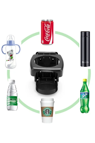 Portatif Katlanan Bardak Tutucu - Resim 5