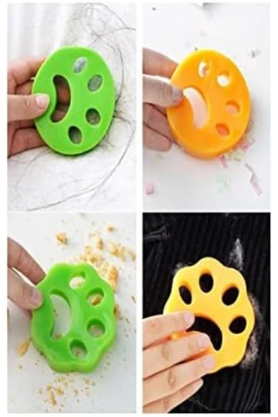 jvnnSHOP Pati Tasarımlı Yıkanabilir Çok Amaçlı Tüy Toz Toplayıcı 2 Li 646268 - Resim 3