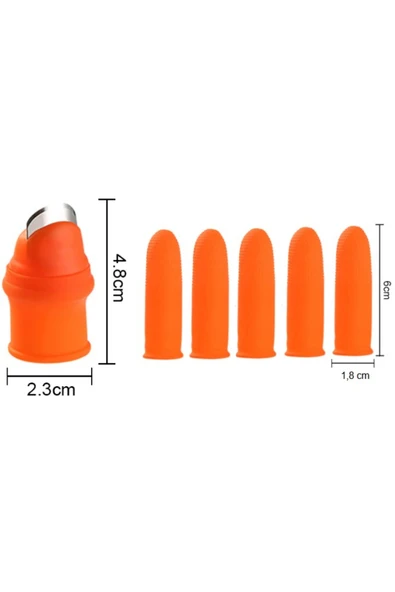 Pratik Baş Parmak Sebze Kesme Ayıklayıcı M Set - Resim 2