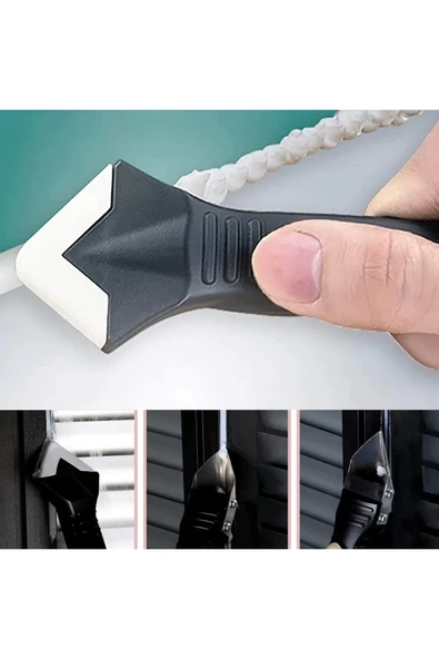 Fayans Derz Silikon Kazıyıcı Sıyırıcı Ve Uygulayıcı Aparat 3 Ü 1 Arada - Resim 6