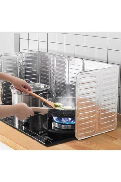 Ocak Arkası Yağ Koruyucu Katlanır Plaka halinde Alüminyum Levha 85x33m Büyük Boy ürün görseli 1