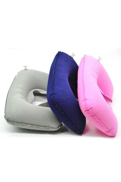Seyahat Yastığı Şişme Boyun Tipi Ortopedik - Resim 2