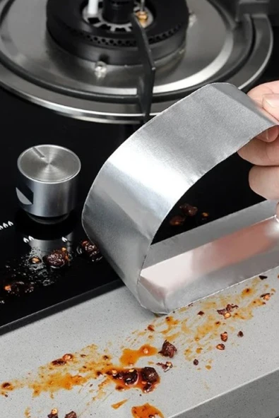 Su Sızdırmaz Bant 5 Metre Gri Renk Folyo Ocak Yanı Bant - Resim 5