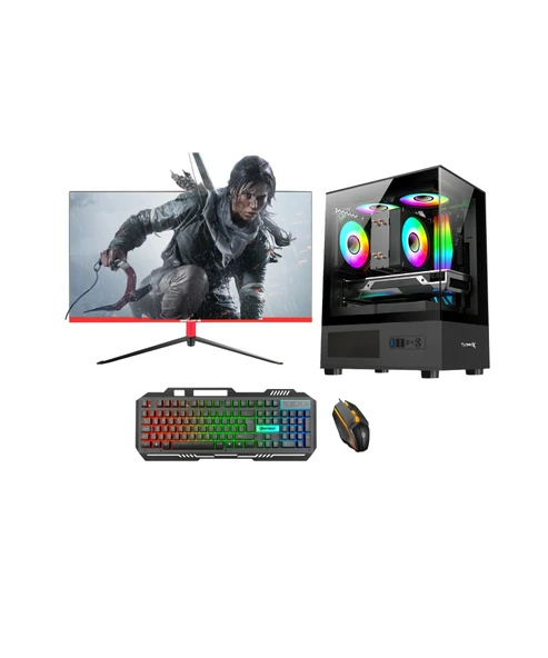 RotamPC-Rt1918 İ5 12.Nesil 12400F 16Gb Ddr4 Ram 1TB M2 Nvme 8Gb Rx580 Vga "27 Oyun Bilgisayarı ürün görseli