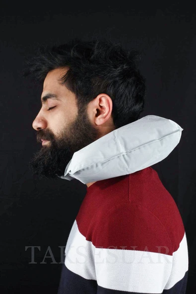 Şişme Seyahat Yastığı Boyunluk Uakuy-0001 Uakuy-0001 ürün görseli 1