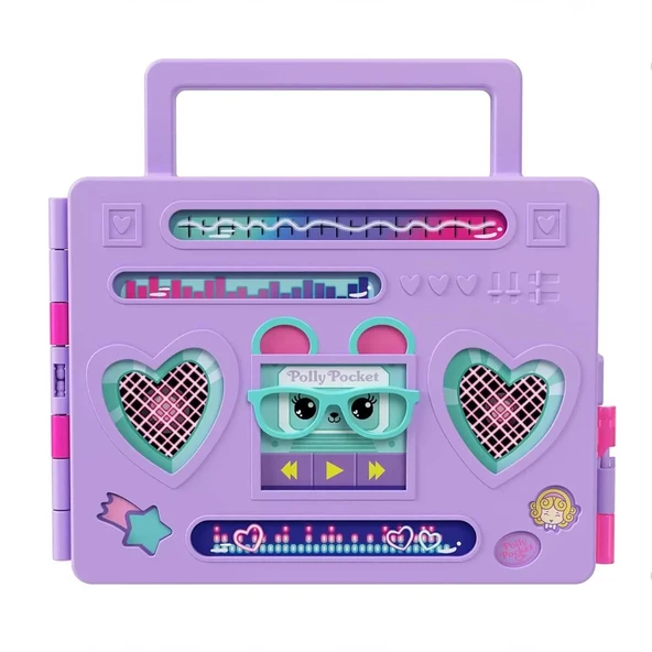 Polly Pocket Radyo Temalı Moda Eğlencesi Oyun Seti - Resim 2