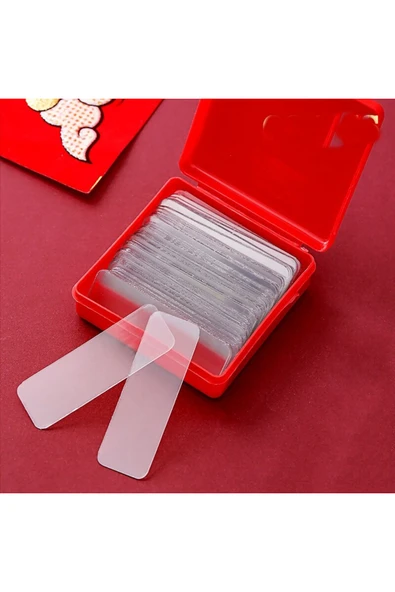 Yeni Esy 60 Parça Çift Taraflı Tekrar Kullabilir Yapışkan Bantlar (8585) Kampanya - Resim 4