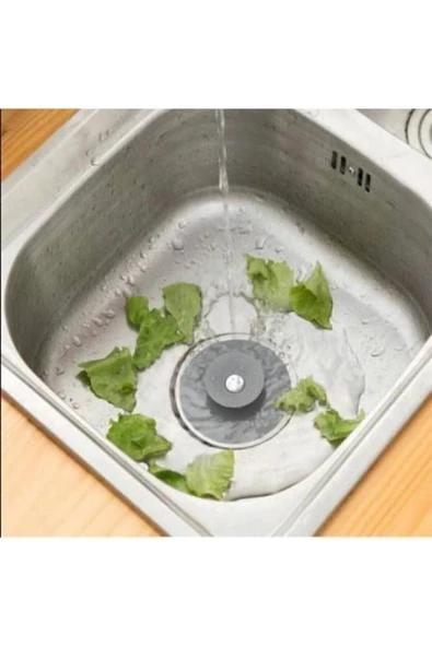 Silikon Lavabo Süzgeci Kilitli Küvet Lavabo Tıkacı ürün görseli 1