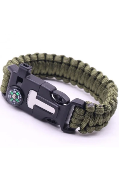 Survival Kamp Bileklik Düdük Çok Amaçlı - Resim 4