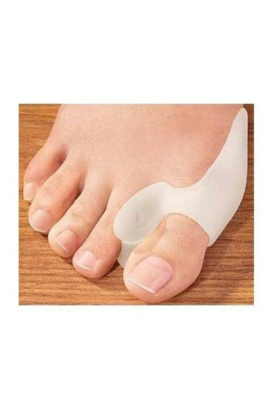 Silikon Makaralı Ayak Baş Parmak Kemik Bunyon Koruyucu Halluks Valgus Set - Resim 3
