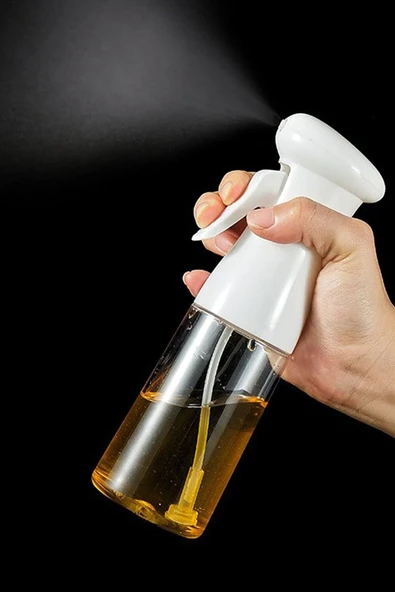 Sprey Cam Şişe Zeytinyağı Sirke Yağ Püskürtücü Yağdanlık Airfryer 200 Ml - 3