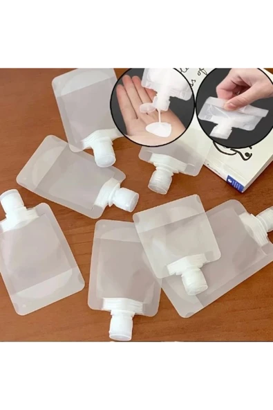 Yeni Estevia Krg Pratik 3 Adet 100Ml Krem Şampuan Kabı Tekrar Kullabilir Set Company - 1