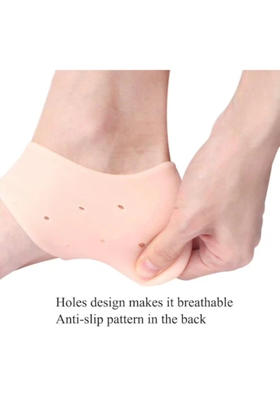 Topuk Gömleği Diken Çorabı Koruyucu Gömlek Tabanlık Silikon Esnek Çorap Gömleği Koruyucu Bunyon - 3