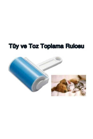 Yıkanabilir Yapışkanlı Rulo Kedi Köpek Tüy Toz Toplama Rulosu ürün görseli 1