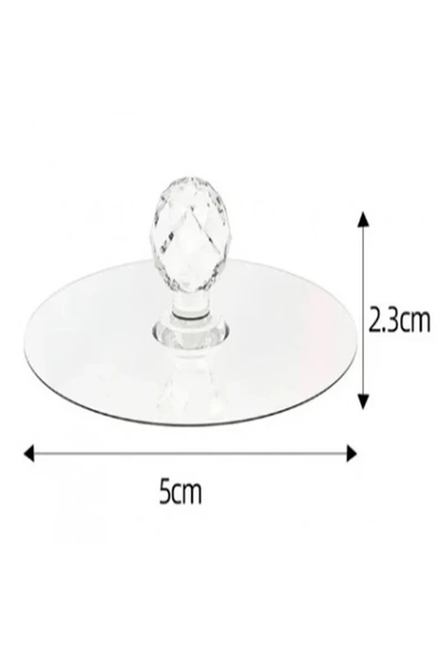 Yapışkanlı Kulp, Dolap Çekmece Çöp Kutusu Kapak Kulbu - Çok fonksiyonlu Kulp 4 Adet - 6