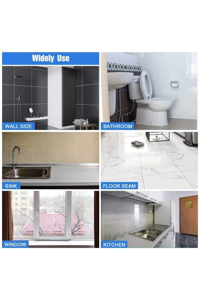 Silikon Ve Derz Sökücü Dolgu Macunu Pürüzsüz Kazıyıcı Çok Fonksiyonlu Plastik Harç Kazıyıcı Kit - Resim 4