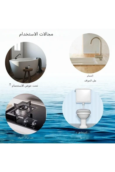 Su Sızdırmaz Banyo Mutfak Lavabo Küvet Izolasyon Şerit Bant (K0) - Resim 5