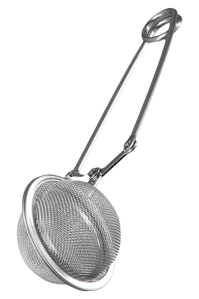 Yeni Nesil Çay Demleme Süzgeci Bitki Çayı Demleme Süzgeç Açılır Mekanızma Demleme Aparatı - Resim 3