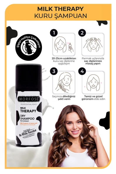 Milk Therapy Kuru Şampuan 90 ml - Resim 3