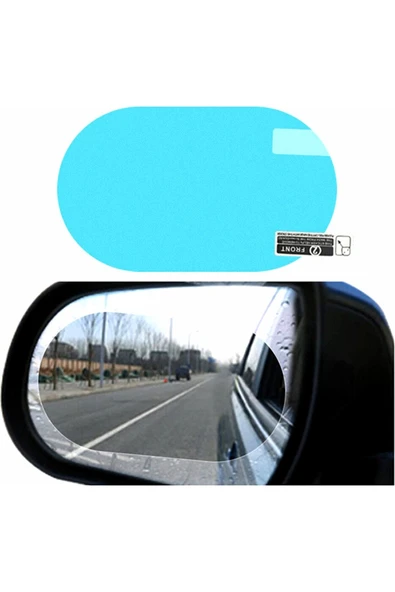 Yağmur Kaydırıcı Oto Buğu Önleyici Araba Dış Ayna Su Tutmaz Film 2 Adet ürün görseli 1